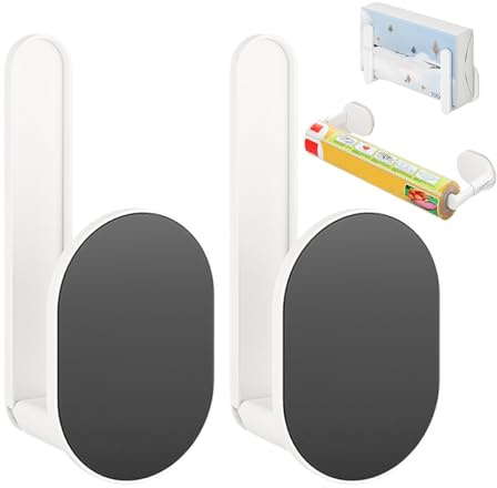 Gancio Magnetico Coppia di Supporti da Cucina Senza Fori