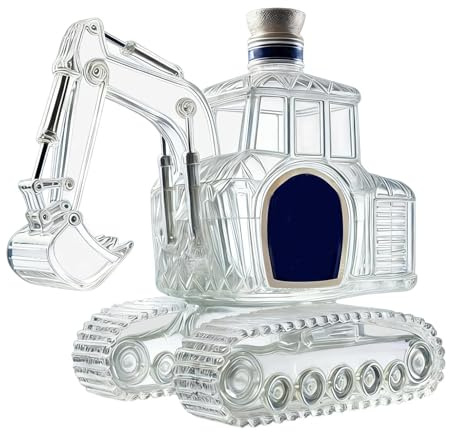 Whiskyflaska – glaskaraff för förvaring av sprit och servering | pluggförseglad design med , elegant behållare för presentation av bourbon-likör i baren,
