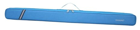 ZYIHNIRB Billardqueue Tasche, 1/2 Big Head Queue Tasche, Staubdichte Schultertasche, Aufbewahrungstasche für Billardruten, Kratzfeste Tragetasche für Billardqu, Blau