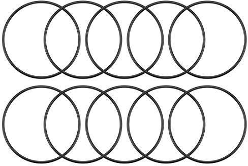 sourcing map 10 Stück O-Ringe Dichtungsringe 52 mm x 55,6 mm x 1,8 mm Metrische Nitrilkautschuk Dichtungsgummiring Nitrilkgummi Dichtung für Poolpumpe Schnellkupplung Umfülladapter