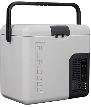 Alpicool P18 18L Compressor Car Fridge Freezer, DC 12v Camping Refrigerator, Portable Mini Cool Box for TruckCampervanRVBoat, -20℃ to 20℃