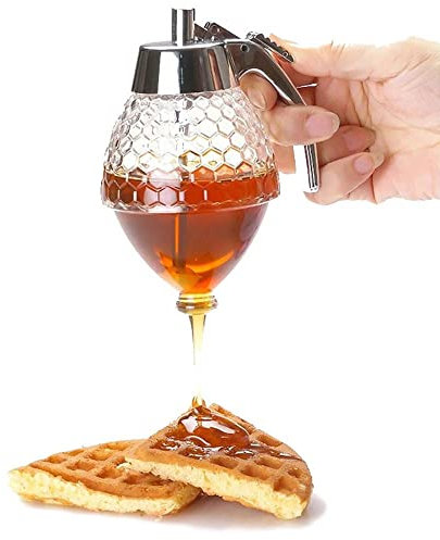 Distributeur de sirop à crêpes PS Bouteille Anti-Goutte à Une Main pour l'huile de Noix de de Salon