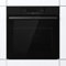 Gorenje Oven BOS6737E06B 77 L. Multisystem oven. EcoClean enamel. Mechanical controls. Steam function. Height 59.5 cm. Width 59.5 cm. Jet black