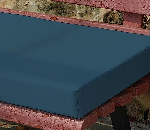 Benutzerdefinierte Bankkissen, Bank-Sitzpolster mit rutschfestem Boden Erkerfenster, Garten Terrasse Bankkissen für Gartenmöbel, langes Stuhlkissen für Schaukel Veranda