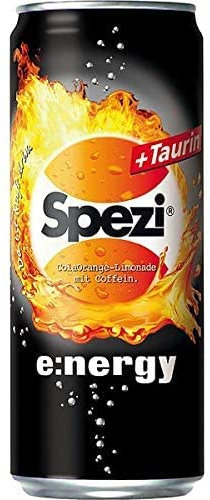 Spezi Energy + Taurin 12 x 0,33 Liter inkl. 3€ DPG EINWEG Pfand