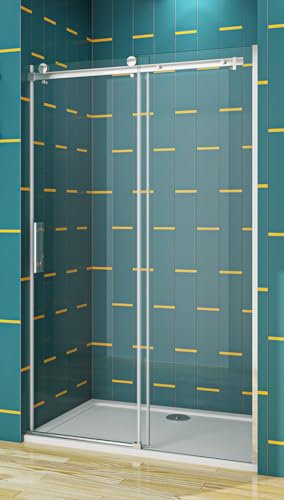 Duschkabine Duschtür Nischentür Dusche Schiebetür Drehtür Schwingtür Doppel Doppel G.70-160cm,H180/190/185/195/200cm,5/6/8mm glas