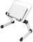QWORK® Soporte para Libros Ajustable, Soporte de Lectura de aleación de Aluminio, Soporte para Libros de Cocina, Plegable, Blanco