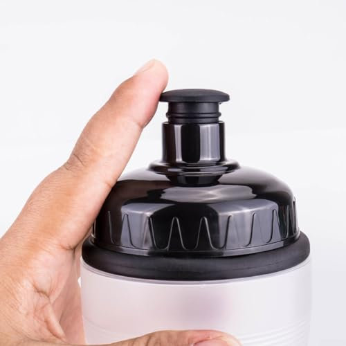 CWOQOCW Fahrradflasche aus Silikon, 750 ml Fassungsvermögen, sicher für Lebensmittel, Bau