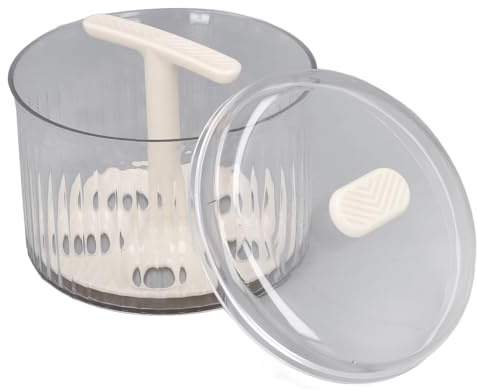 Machine à Boulettes de Viande Translucide, Presse Manuelle, Outil pour Boulettes de Viande pour la Cuisine avec Matériau PET et PP (Blanc crème)