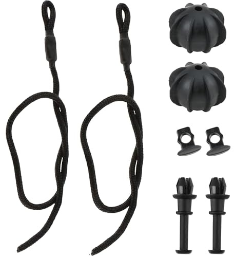 yimeizhiguang Parcel Shelf String for VW Golf, Audi, Skoda | Universal Rear Parcel Shelf Cords with 2 Buckle Clips | Heavy-Duty Nylon Hanging Rope & Tonneau Cover Strap Car Accessories (2PCS)