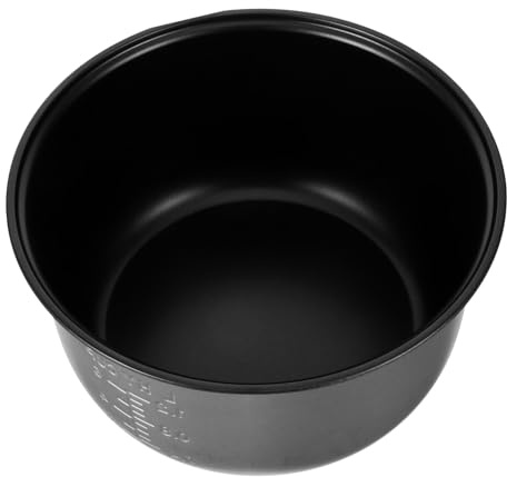 NOLITOY Olla Interior 3 L de Aleación de Aluminio para Arrocera, Plata | Repuesto Reemplazable y Reutilizable, Transferencia Térmica Óptima, Accesorio para Cocina Eléctrica Estilo Aleatorio