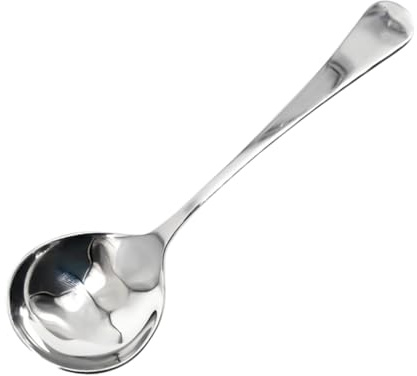 ULTECHNOVO Cucharillas Para Café De Acero Inoxidable 304, Cucharas Pequeñas Para Postres y Té, Mango Largo, Uso Doméstico y Cafeterías, Aptas Para Mezclar Bebidas y Helados, Paquete Único