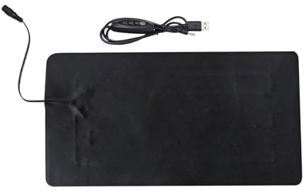 Tappetino per piantine, riscaldatore impermeabile alimentato tramite USB, tappetino riscaldante per piante idroponiche da interni, per giardinaggio all'aperto, germinazione in serra, clonazione