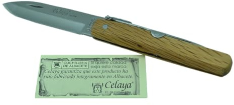Coltello Celaya Classic Machete di Legno di quercia 7,5 cm