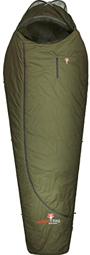 Grüezi-Bag Biopod Wool Survival Schlafsack Oliv