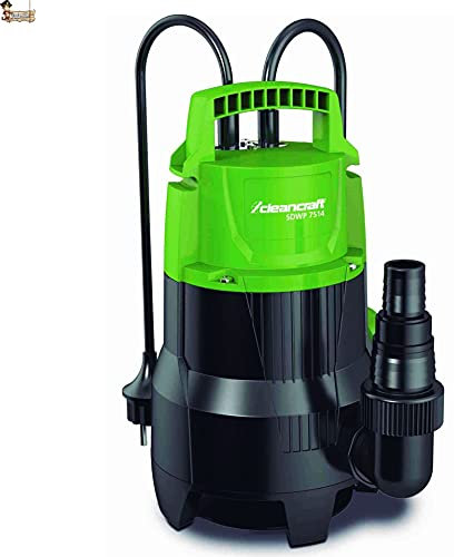 BricoLoco Bomba sumergible achique aguas sucias. Boya eléctrica. 8 metros elevación. 750 watios. Apagado automático por falta de agua. Evita roturas. Caudal 233 litros por minuto.