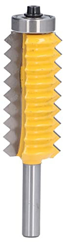 Punta per fresatrice, punta per fresatrice da 8 mm con gambo multiplo per scanalature in metallo, utensile da taglio per la lavorazione del legno