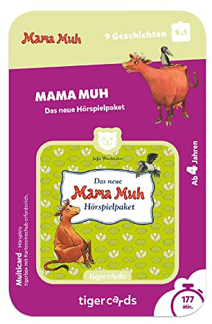 tigermedia tigercard Multicard Mama Muh Hörspiel Sammlung Abenteuer Tiere Geschichten tigerbox Streamingbox Kinder Hörspiele Hörbücher Lieder