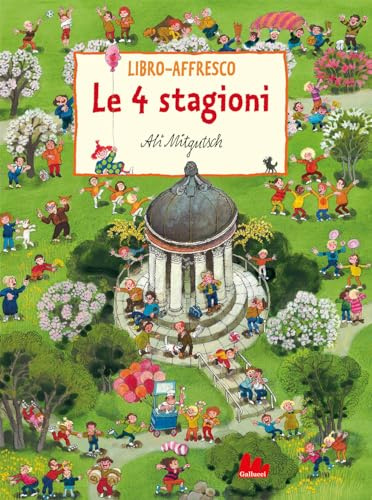 Le 4 stagioni. Libro-affresco (Cartonbello)