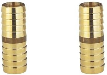 Gardena Reparatur-Röhrchen: Gartenschlauch-Zubehör aus Messing, zur Schlauchreparatur bzw. -verlängerung von 25 mm (1 Zoll)-Schläuchen (7182-20) (Packung mit 2)