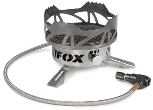 Fox Cookware V2 Infared Stove - Gaskocher, Campingkocher, Angelkocher, Kocher für Angler