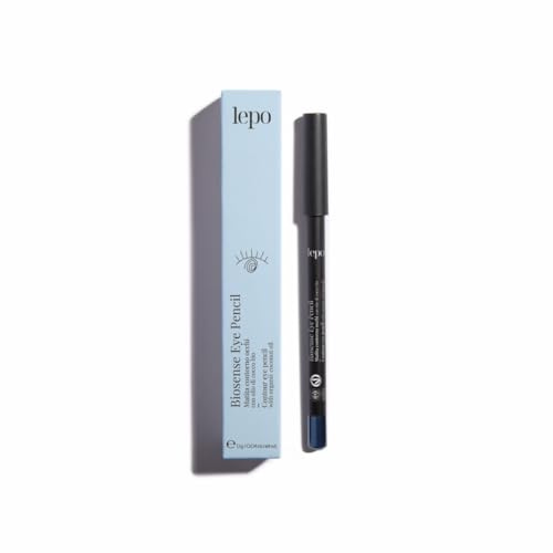 LEPO | Matita Contorno Occhi BioSense Eye Pencil N.18 Blu Profondo, con Olio di Cocco, Definizione Precisa e Naturale per uno sguardo Incantevole