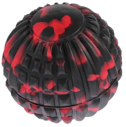Milisten Kleiner Faszien Massageball aus Eva für Yoga und Fitness Rot Extra zur Muskelentspannung und Verbesserung des Gleichgewichts für Faszien und Rückenmassage