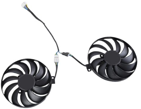 FANSHINUO Radiatore di raffreddamento FDC10U12S9-C della scheda grafica della ventola di raffreddamento di 95MM per GTX1650 1660 video ha migliorato la grafica di stabilità