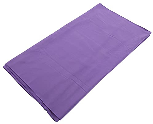 Fdit Stretch Nyfödd silkes- och Satinsjal Babyfotograferingssjal 63 X 15,7 Tum för Spädbarn (Mörk lila)