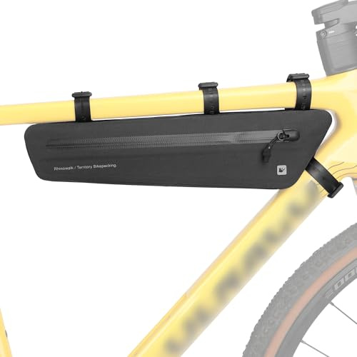 Rhinowalk Sacoche de Cadre de Vélo Étanche Sacoche de Tube Supérieur Sacoche de Guidon Accessoires de Vélo pour Bicyclette