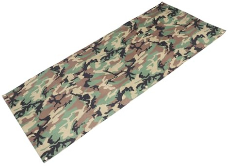 Healvian Camouflage Bogenschießen Schutznetz aus Robustem Material für Outdoor Jagd und Training mit Einfacher Montage und Wetterfestem Design