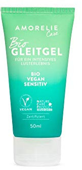 AMORELIE Care – Bio Sensitiv Gleitgel Aloe Vera Wasserbasiert (50 ml)