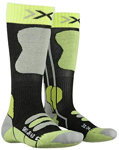 X-Socks barn SKI JUNIOR 4.0 strumpor, antracit antracit melange/G 24/26