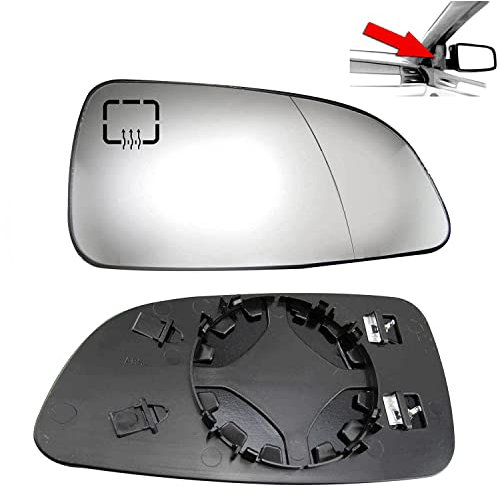 Spiegelglas Spiegel Glas Rechts Beheizbar Beifahrerseite Seitenspiegel Aussenspiegel Kompatibel Mit Opel Astra H 2003-2010