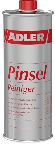 ADLER Pinselreiniger - 1 Liter - perfekte Pinselreinigung, saubere und weiche Borsten
