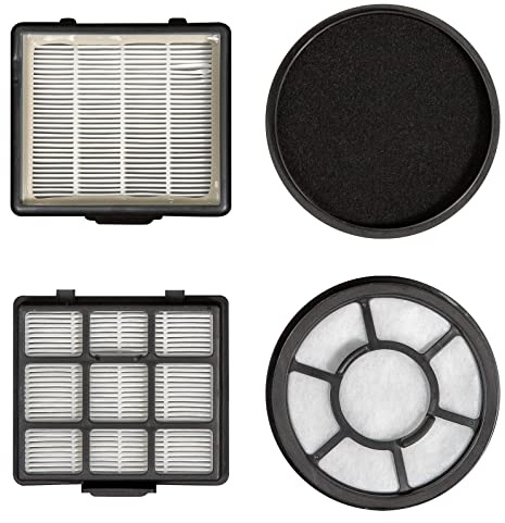 Russell Hobbs RHFILTCV4101-4601 2x Vacuum Filter Pack Compatible with RHCV4101 & RHCV4601 3 in 1 Lightweight Cylinder Vacuums, Grey