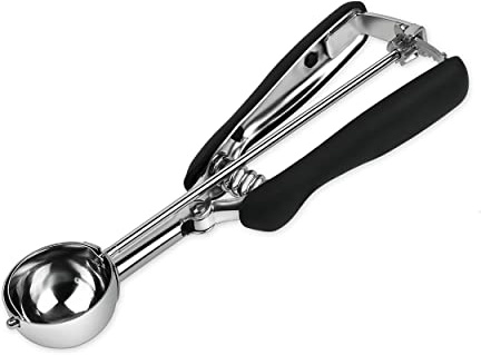 Eisportionierer Edelstahl Eislöffel Portionierer Eiskugelportionierer Klein Cookie Scoop (Small #24 (5cm))