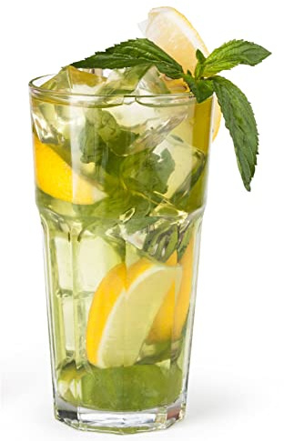 Topkapi 251.206 Miami Sky High XL Longdrink Gläser Set – 6 Stück, ~365 ml