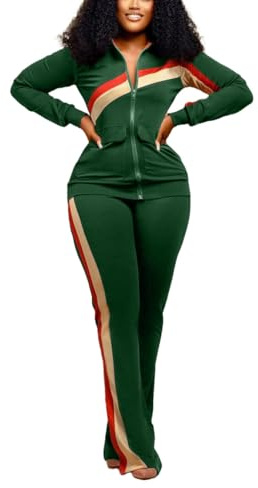 2 Piece Outfits for Women Tracksuit Set Jogging Suits Workout Gym Set Sweatpants Sport Sets Pocket