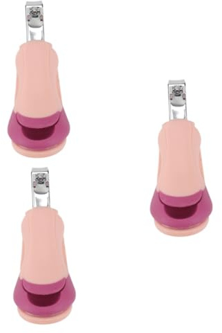 Vaguelly 3-teiliges Nagelknipser-set Für Babys Aus Edelstahl Tragbar Sicher Für Neugeborene Baby-nagelpflegeset