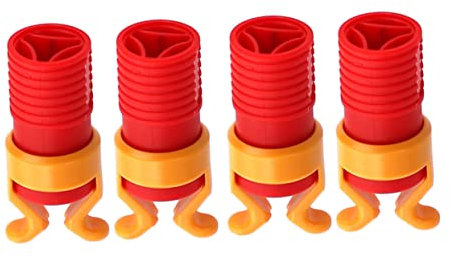 WOONEKY Supporto Per Viti in Plastica Abs, Strumento Di Fissaggio Per Viti Manuale Per Lavorazione Del Legno, Set Da 4 Pezzi Per Principianti Per Avvitamento Preciso e Stabile