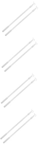 Cabilock 4er-sets Universal-vorhangzugstange Moderne Gardinenstange Gardinenzug Leicht Einfache Einstellung für Vorhänge 2 Stück X 4