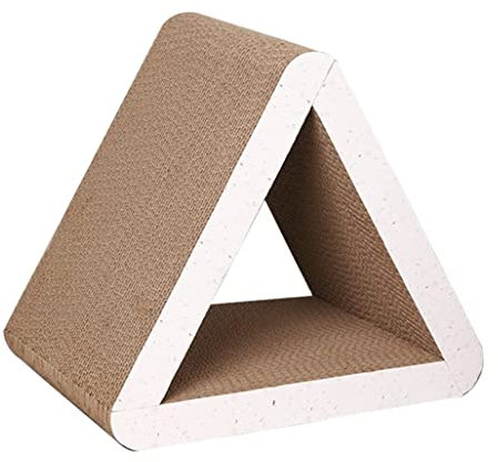 WUTIANBAO Rascador para Gatos Almohadilla para Rascar Gatos Extraíble con Relleno De Catnip para Rascar Gatos Corrugado para Proteger Muebles Rascador para Gatos Carton