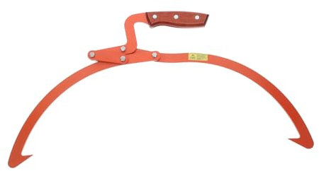 Heavy Duty Log Lifting Tongs Anti Design Multipurpose Log Grabber for Outdoor Camping and Logging
