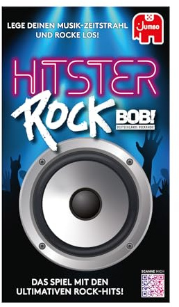 Hitster Rock, EIN Party- und Kartenspiel für Erwachsene und Familien | 2 bis 10 Spieler ab 16 Jahren, Deutsch (DE)