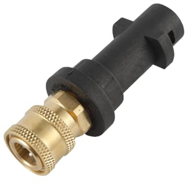 Adattatore per Pistola per Idropulitrice, Adattatore Idropulitrice, adattatore per idropulitrice per Attacco Rapido, 1/4'' Presa Quick Link, compatibile con K2, K3, K4, K5, K6, K7 Idropulitrici,1Pezzi
