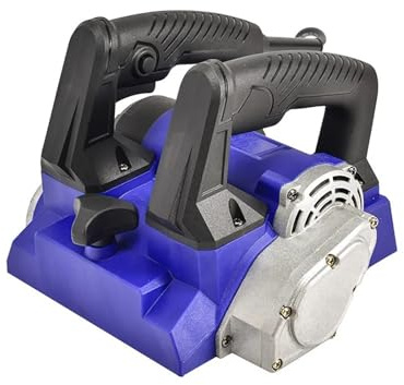 Electric Planer, Electric Wall Planing Machine 1300W Power Hand Planer Shovel Wall Machine with Cable & Carrying Case for Paint Putty Removal