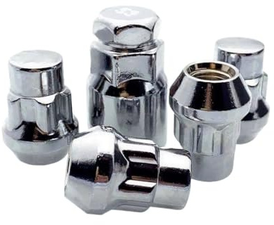 Bulloni per Ruote per Chevrolet, Camaro 2010+, Corvette 2020+, Dadi per Ruote Chiusi e bombati 14x1,5