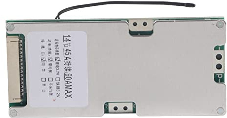 Placa PCB de Carga de Equilibrio 14S 45A, Placa de Circuito de batería de Carga rápida Módulo de gestión de Celdas de Salida Estable para Paquete de Celdas de Litio