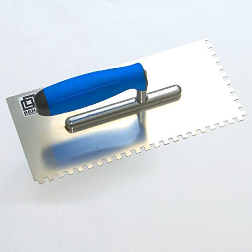 Zahnkellen 10mm x 10mm x 10mm, Kellen mit Softgriff, rostfrei, Profiqualität